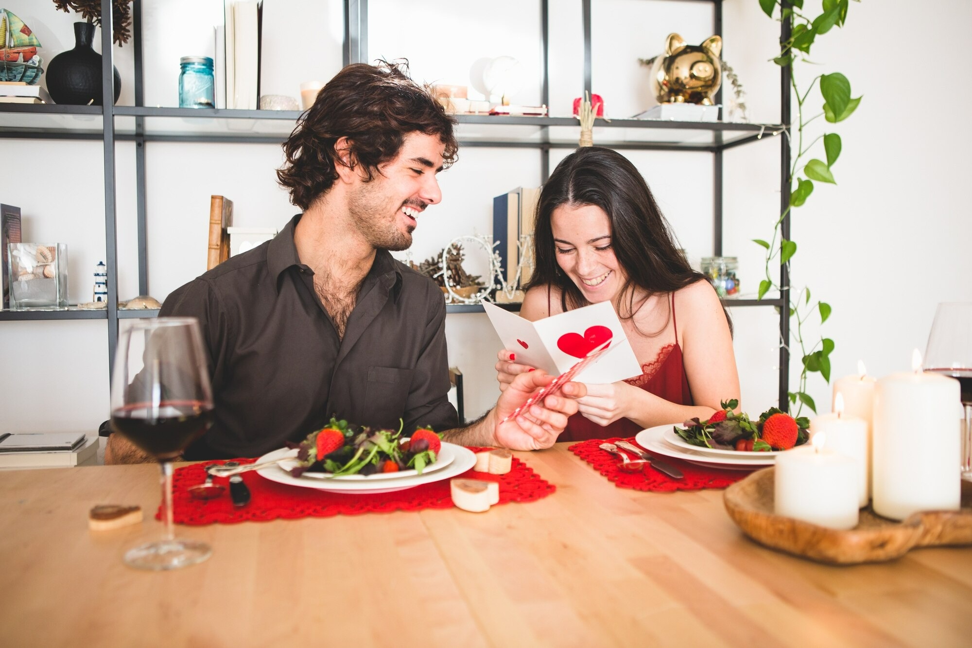 Couple sharing an intimate moment, highlighting the role of healthy relationships in mental health and emotional well-being.